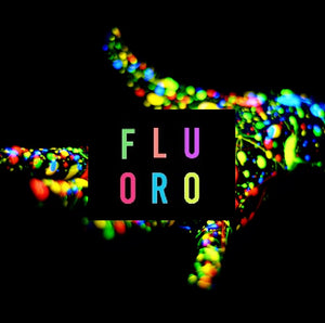 FLUORO ORANGE - Glow in the Dark pigment powder