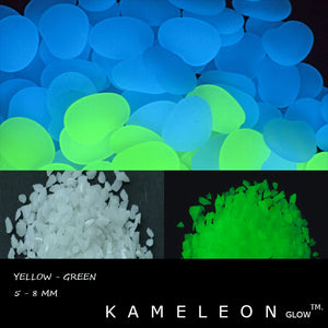 Glow in the Dark (Yellow - Green) Aggregate (5-8mm) Size